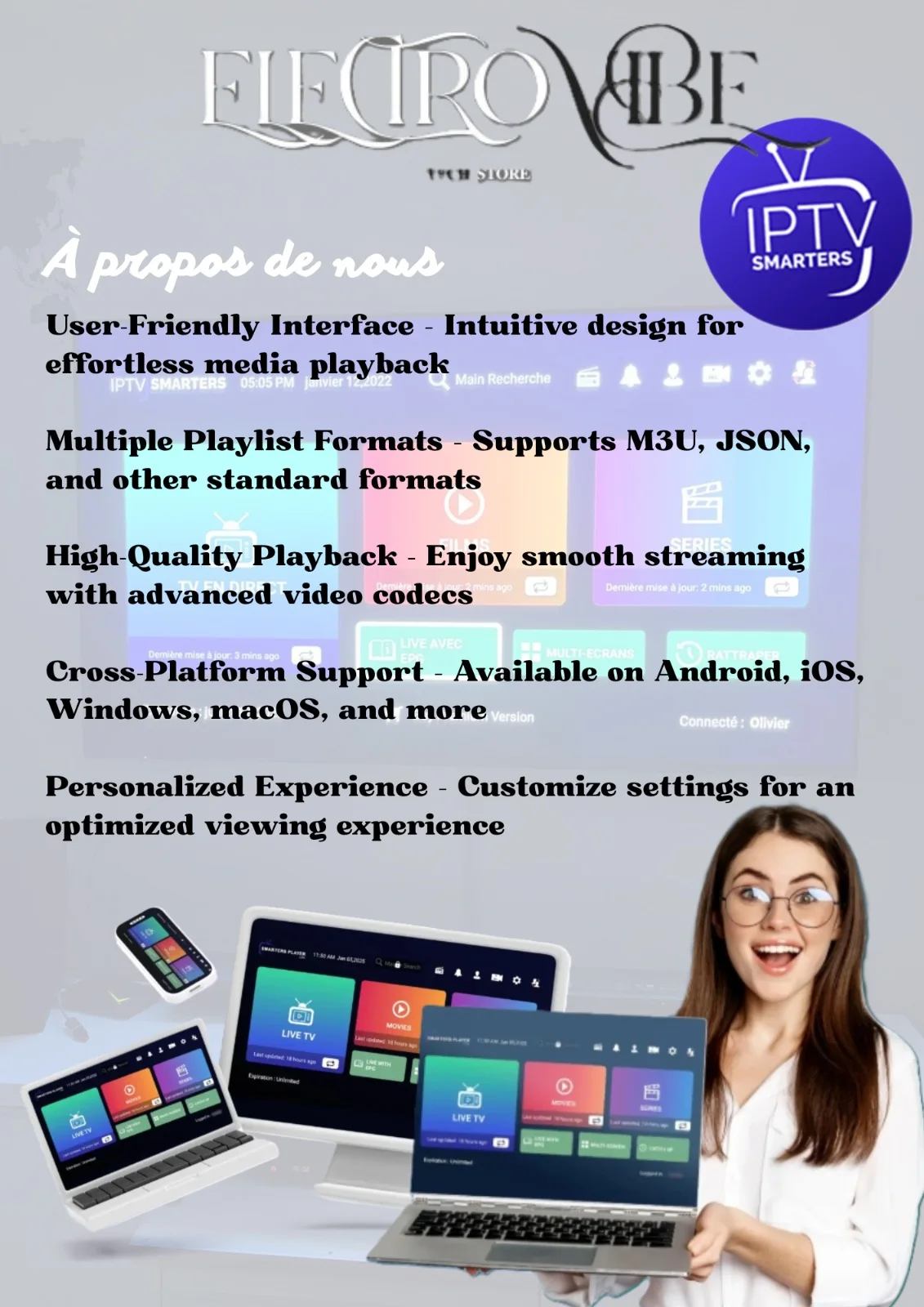Smarters IPTV player