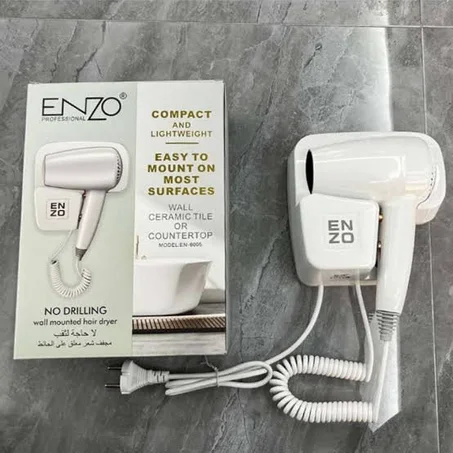 Sèche Cheveux Mural ENZO 🇮🇹Professional EN-6005