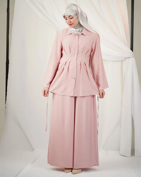 طقم صيفي قطعتين  Ensemble Modeste 2 Pièces