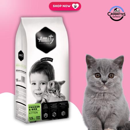 AMITY REALLY PET FOOD CHICKEN & RICE KITTEN 1.5KG