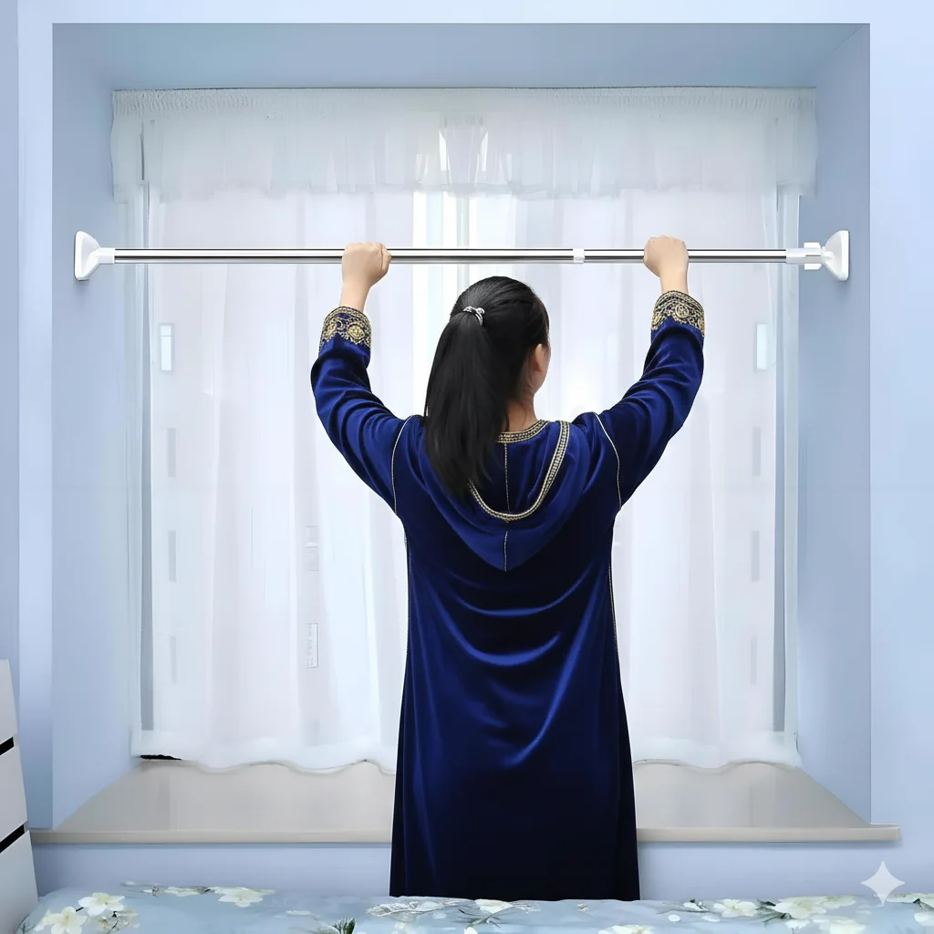 علاقة ملابس قابلة للتمدد – من 1 إلى 3 متر