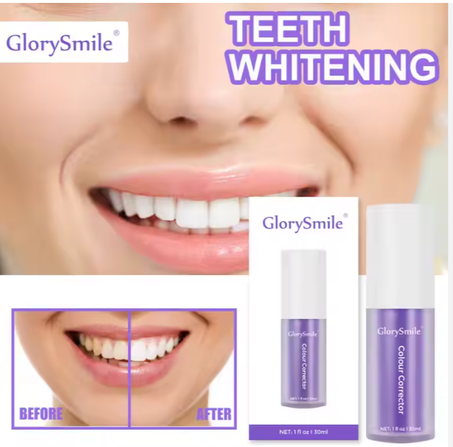 🔥 مصل تصحيح و تبيض لون الأسنان