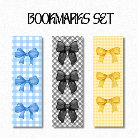 RIBBON BOOKMARK SET PLASTIFIER