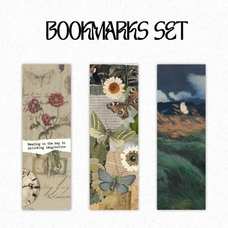 ABSTRACT BOOKMARK SET PLASTIFIER
