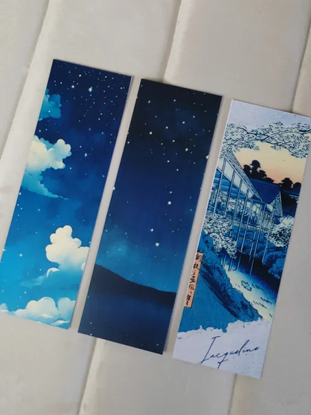 BLEU BOOKMARK SET