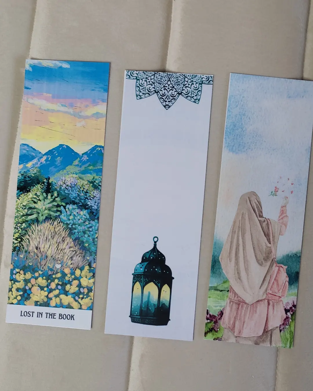 WATER COLOR BOOKMARK SET