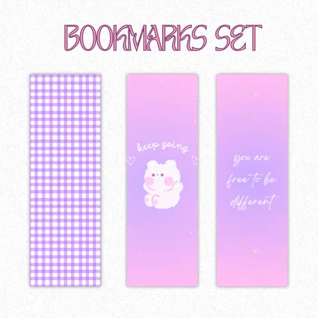 BOOKMARK SET PLASTIFIER