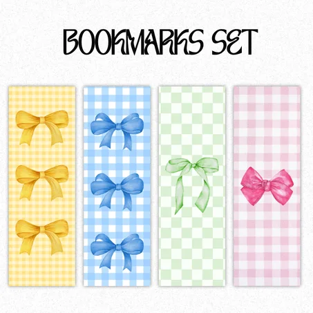RIBBON BOOKMARK SET PLASTIFIER
