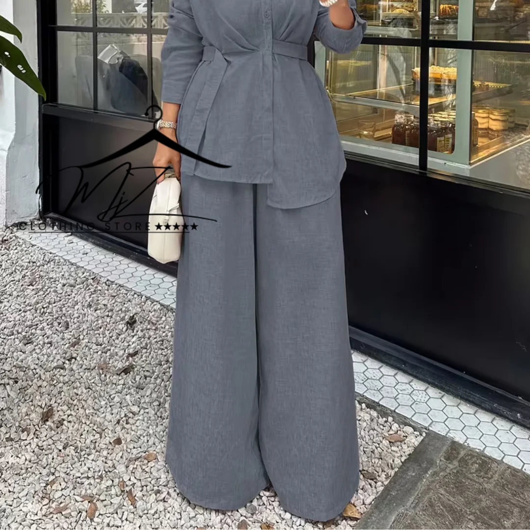 Ensemble "KENIZA" – الأناقة والراحة اللي كاتستاهلي ✨