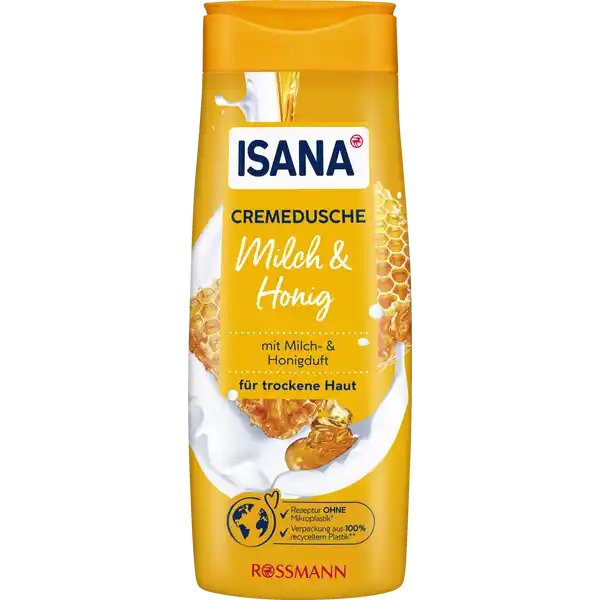 Gel douche au lait et au miel