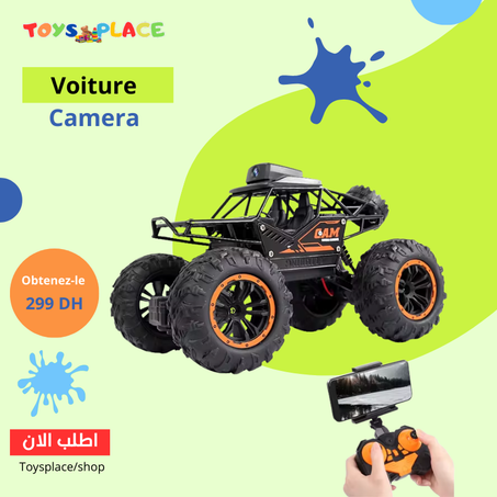 Voiture télécommandée caméra WIFI HD