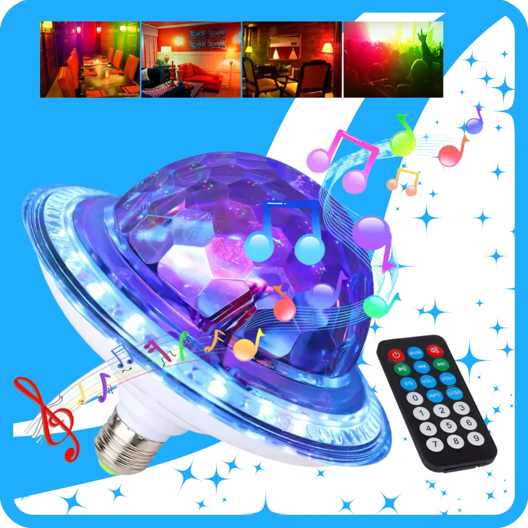 Lámpara LED de Fiesta con Música