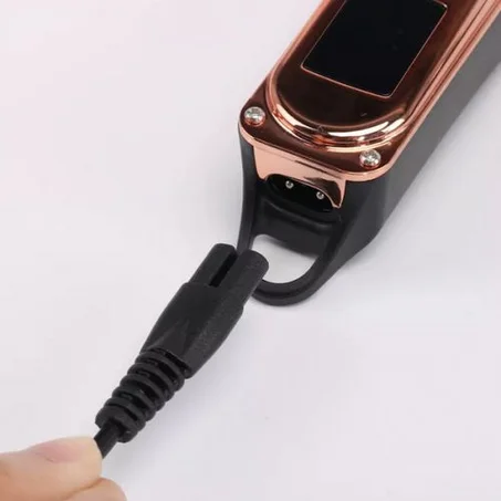 ENZO PROFESSIONAL أداة حلاقة الشعر قابلة لإعادة الشحن مع 5 مشابك توجيهية