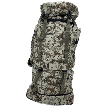 حقيبة ظهر عسكرية للتنزه والتخييم والصيد سعة كبيرة 80 لتر  مقاومة للماء