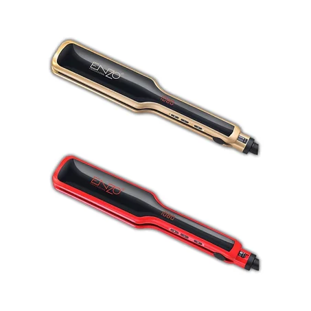 ENZO PROFESSIONAL مملس شعر احترافي حماية بروتين الكيراتين 1080 فهرنهايت