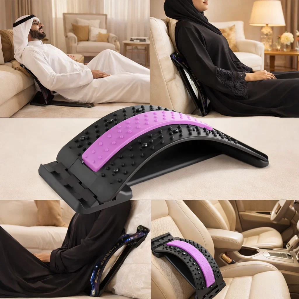 جهاز استرخاء وتمديد الظهر المنزلي (وردي)KW