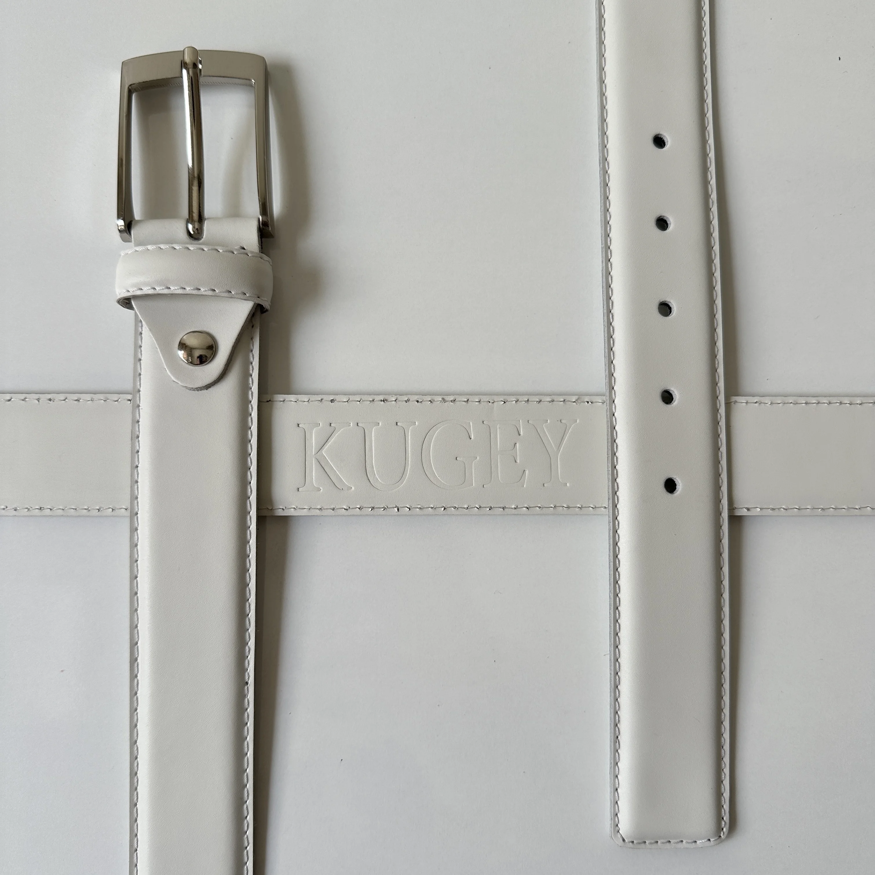 CEINTURE BLANC POUR HOMME