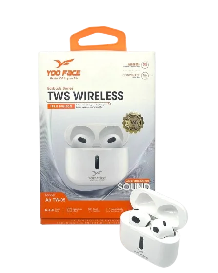 سماعات YOO FACE TWS اللاسلكية - Air TW-05
