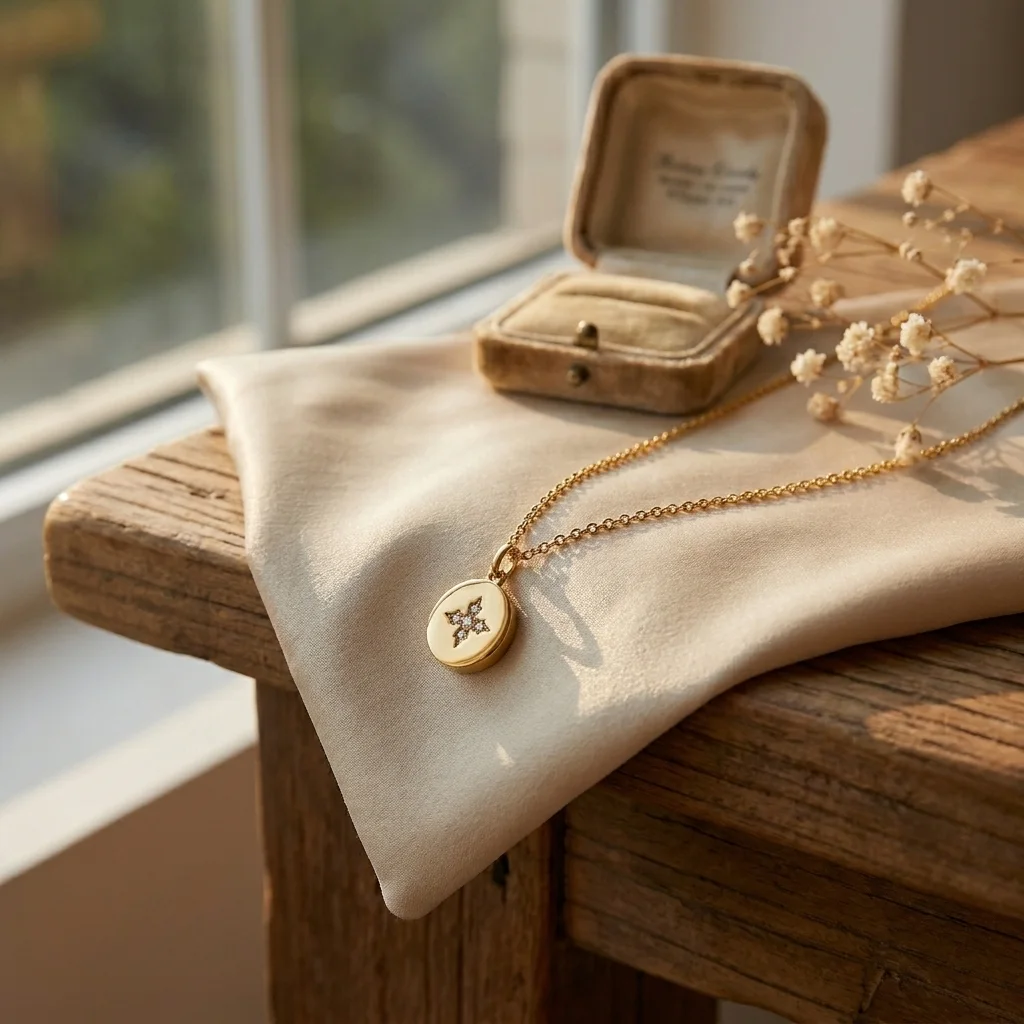 “Bientôt disponible” Collier Médaille 