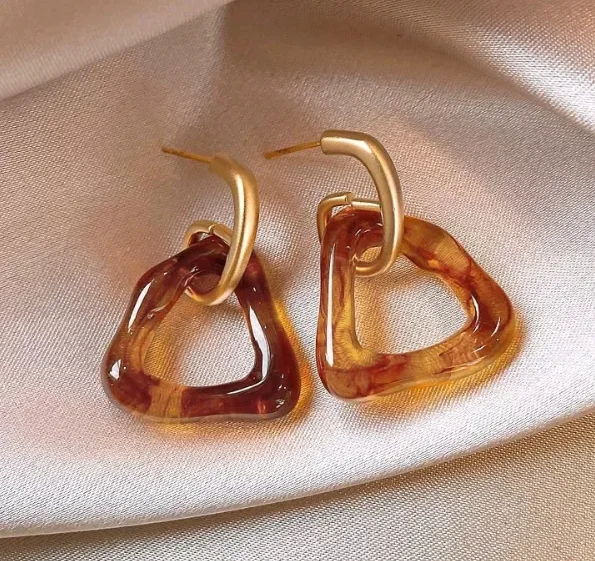 “Bientôt disponible” Boucles d'Oreilles Pendantes 