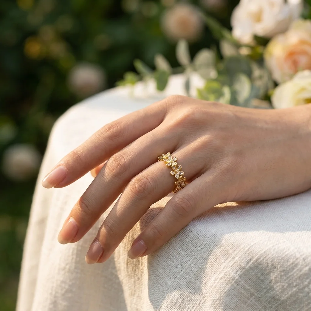“Bientôt disponible” Bague Ajustable 