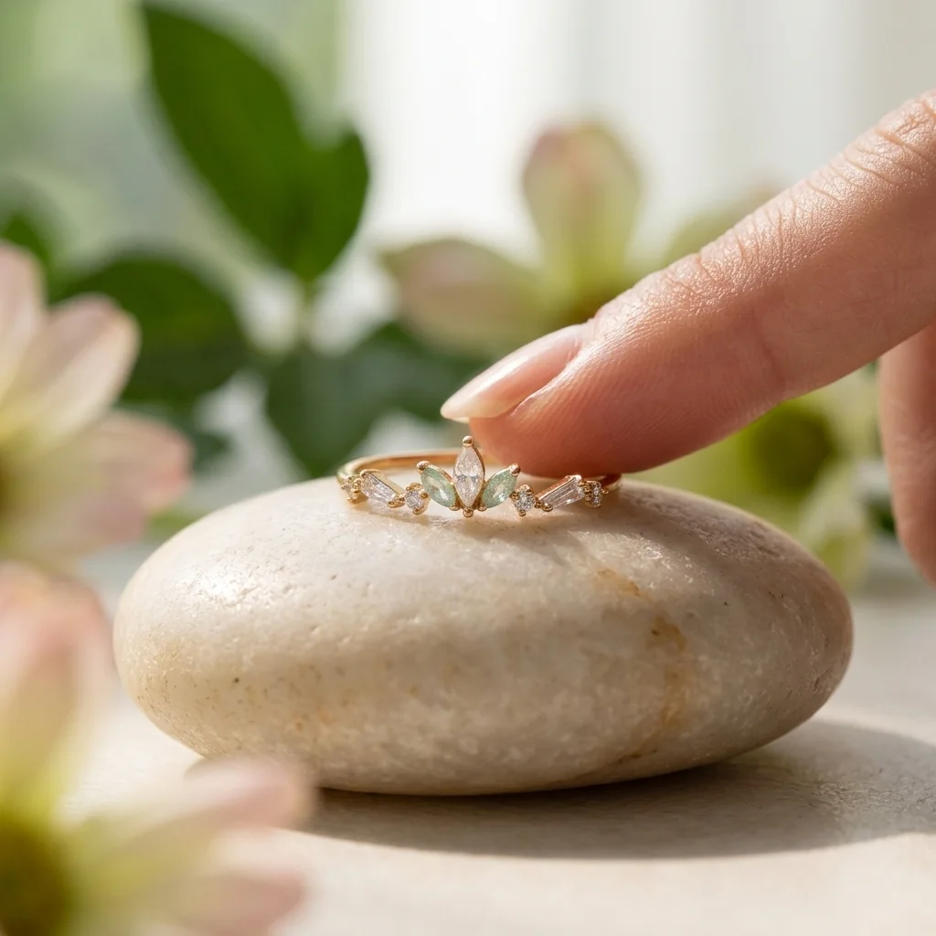 “Bientôt disponible” Bague Couronne 
