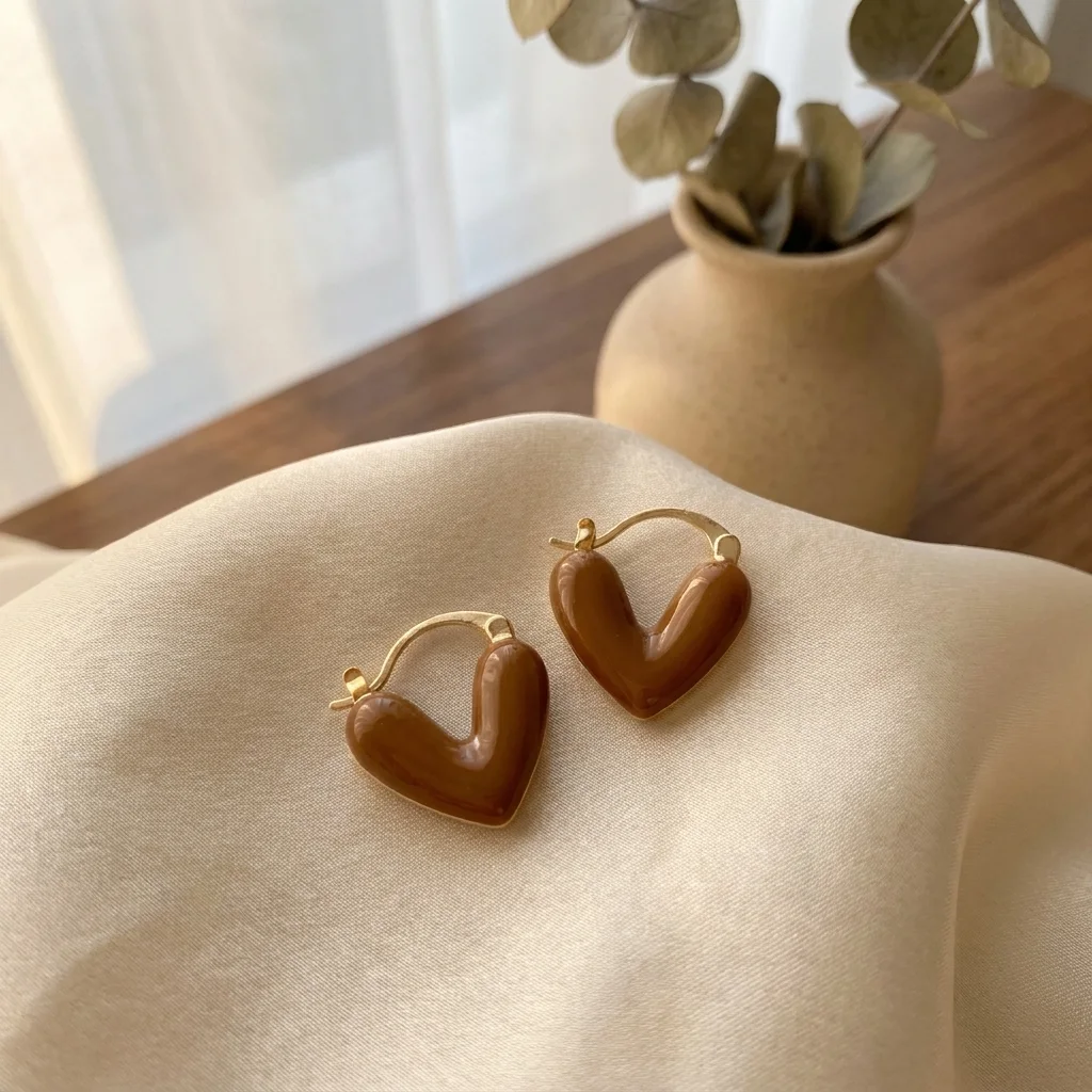 “Bientôt disponible” Boucles d'Oreilles Créoles 