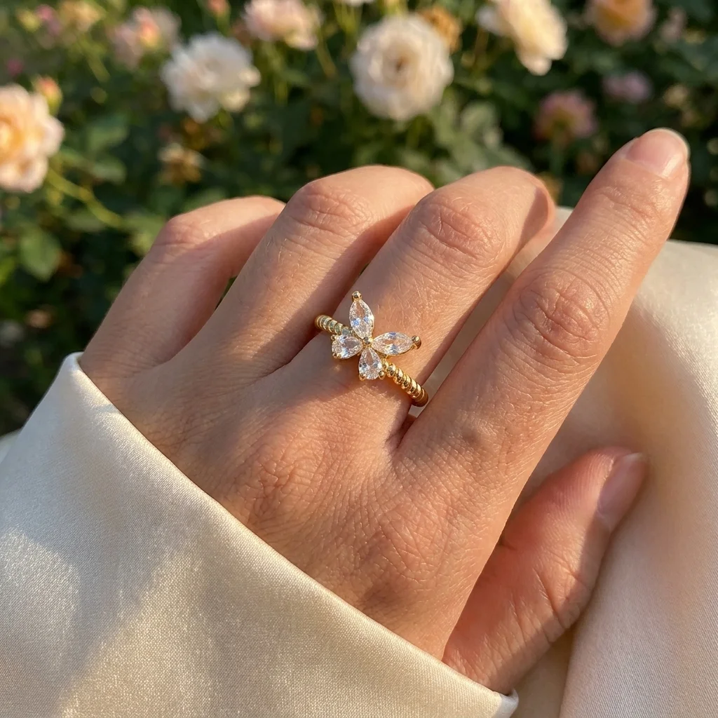 “Bientôt disponible”  Bague Ajustable 