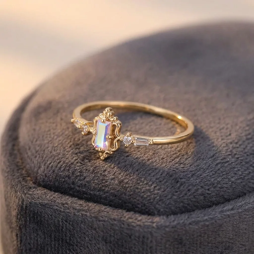 “Bientôt disponible”Bague Fine Solitaire 