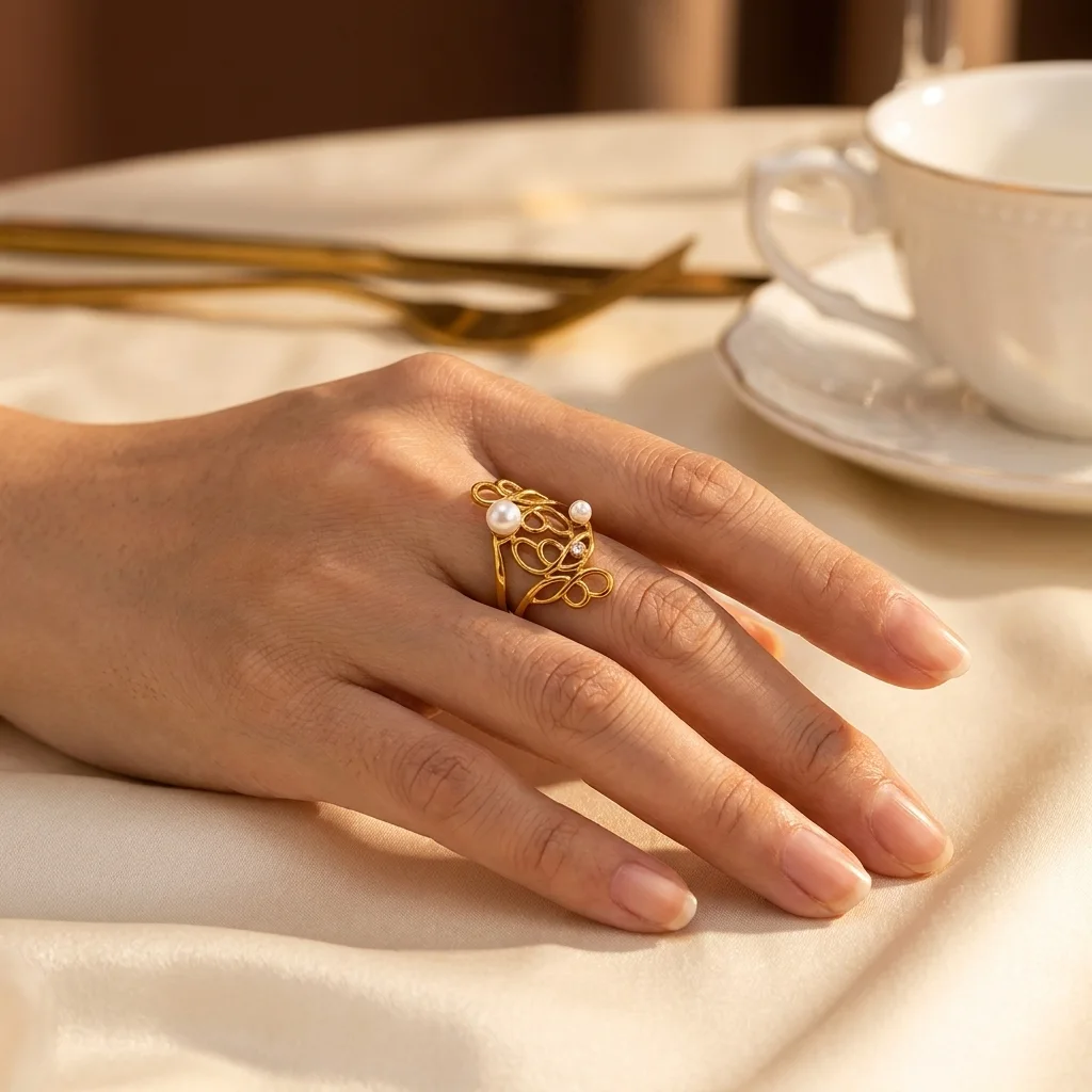 “Bientôt disponible” Bague Cocktail 