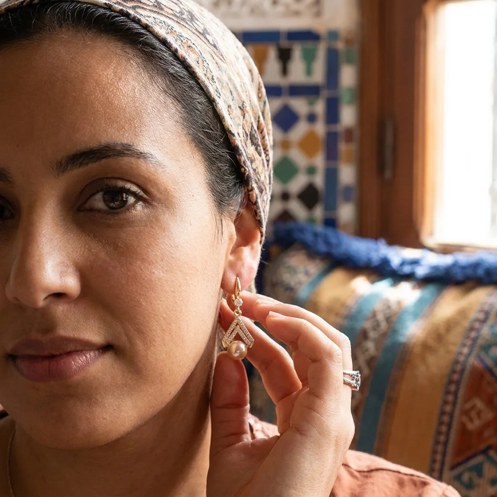 “Bientôt disponible” Boucles d'Oreilles 