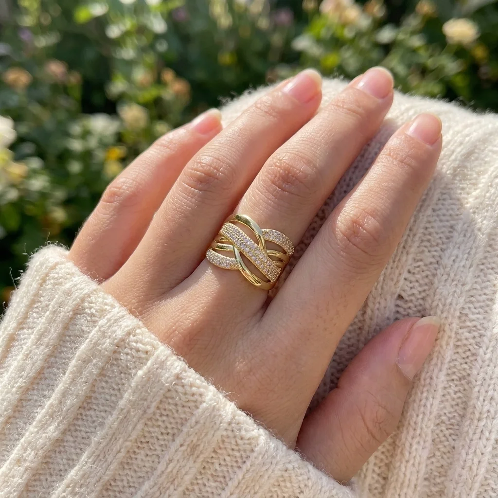 “Bientôt disponible” Bague Large 