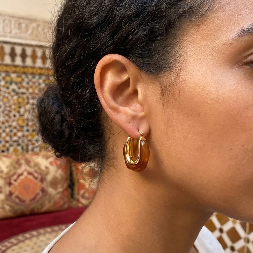 “Bientôt disponible” Boucles d'Oreilles 