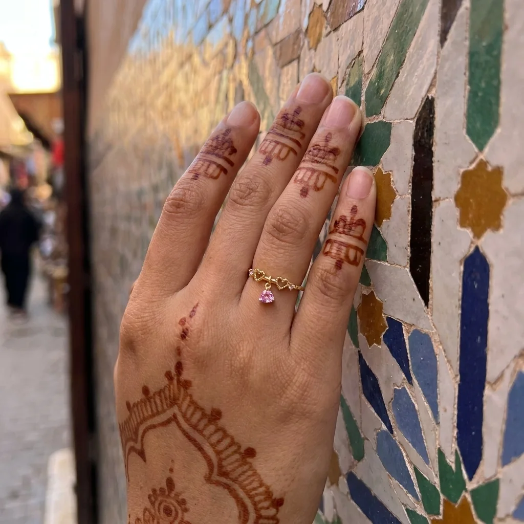 “Bientôt disponible” Bague Cœur Éternel Rose Gold