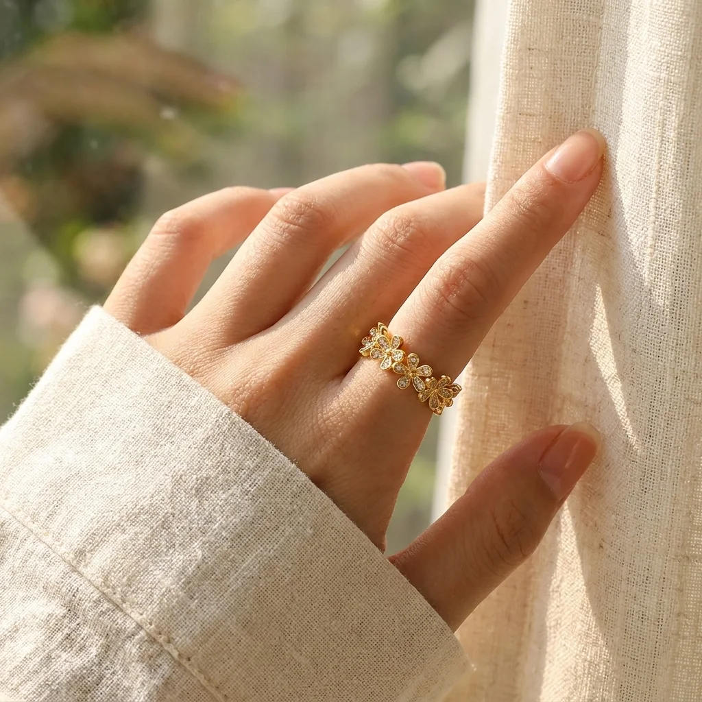 “Bientôt disponible” Bague Ajustable 