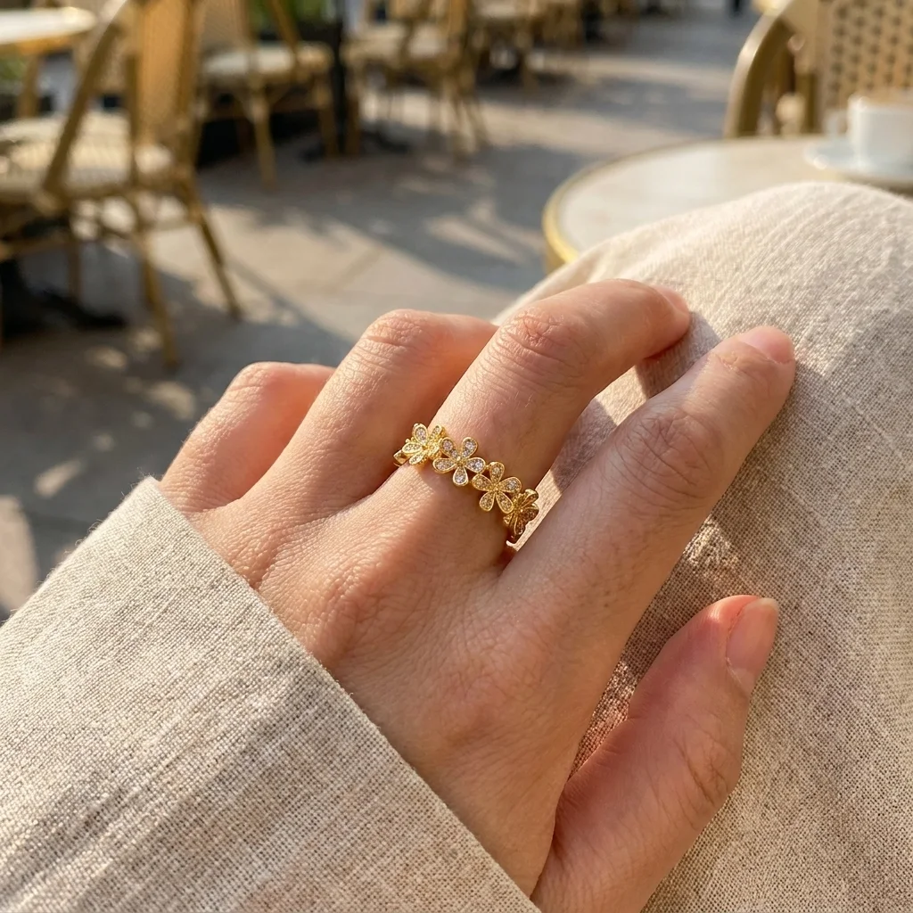 “Bientôt disponible” Bague Ajustable 