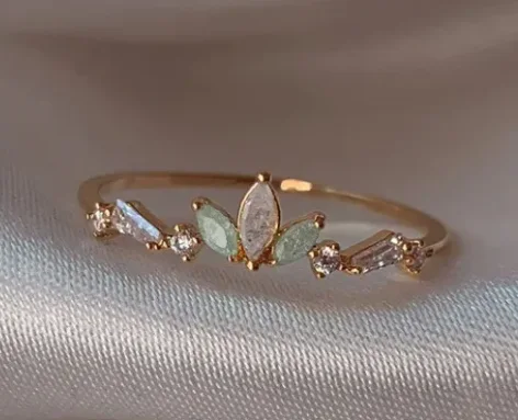 “Bientôt disponible” Bague Couronne 