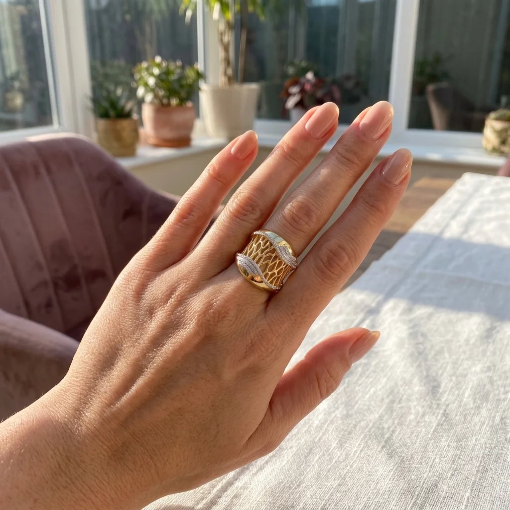 “Bientôt disponible” Bague Large Prestige 