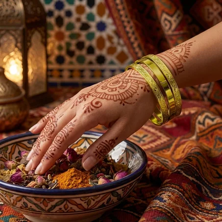 18k ثلاثية النقوش الذهبية – طقم فاخر من الفولاذ المقاوم للصدأ بطلاء