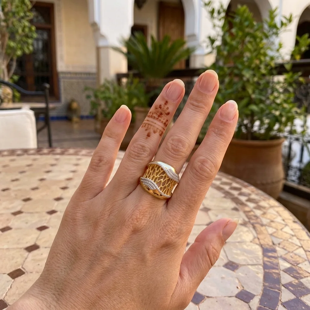 “Bientôt disponible” Bague Large Prestige 