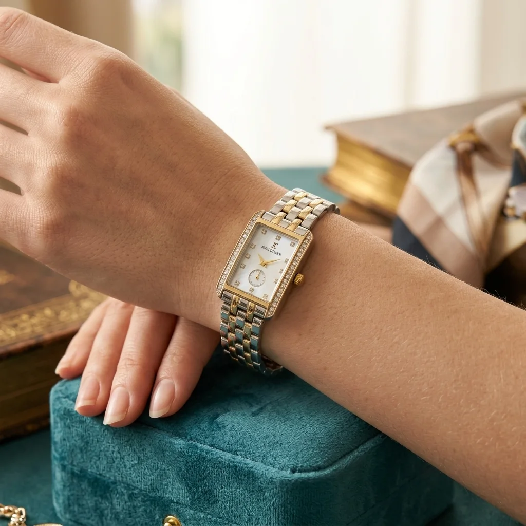 Montre Femme Élégante Rectangulaire