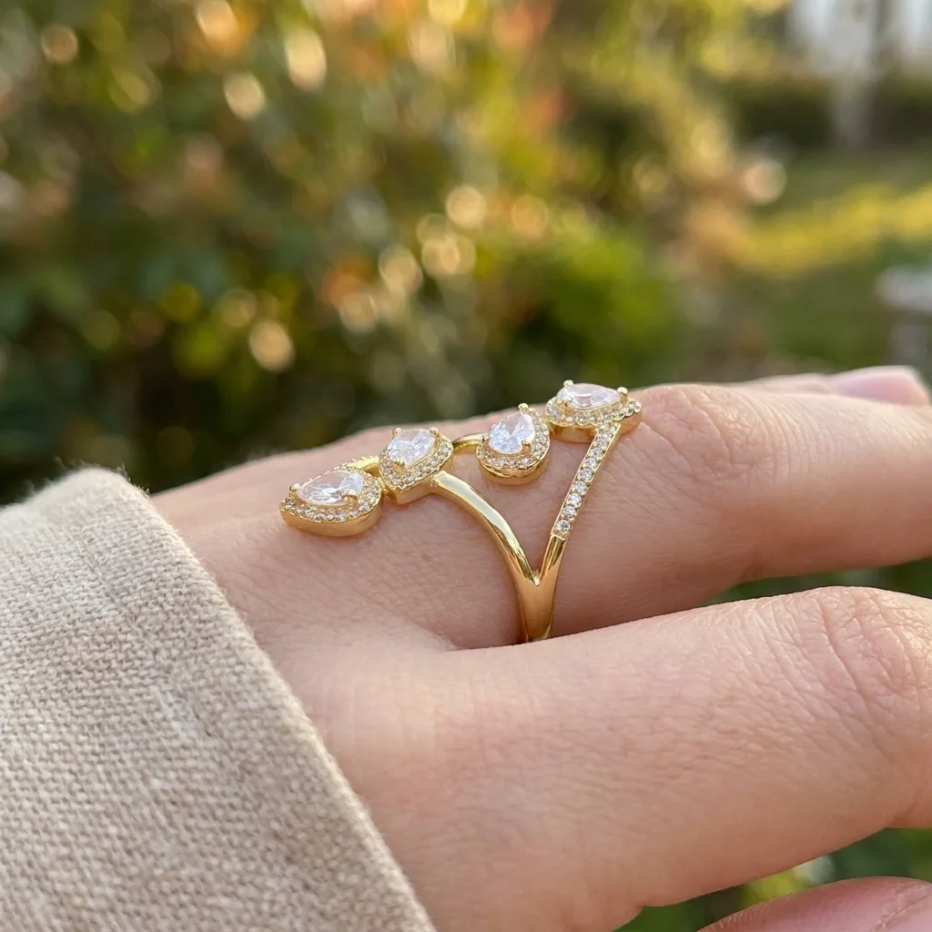 “Bientôt disponible” Bague Ajustable 