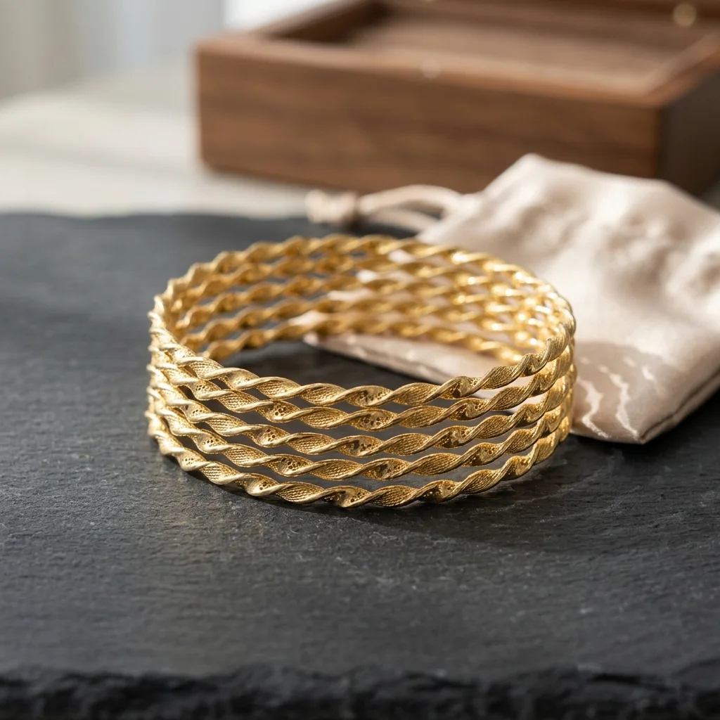 Set de 5 Joncs Ondulés 