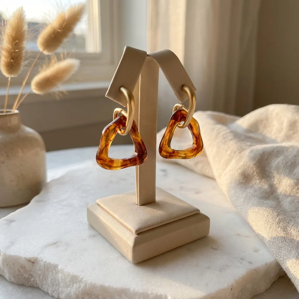“Bientôt disponible” Boucles d'Oreilles Pendantes 