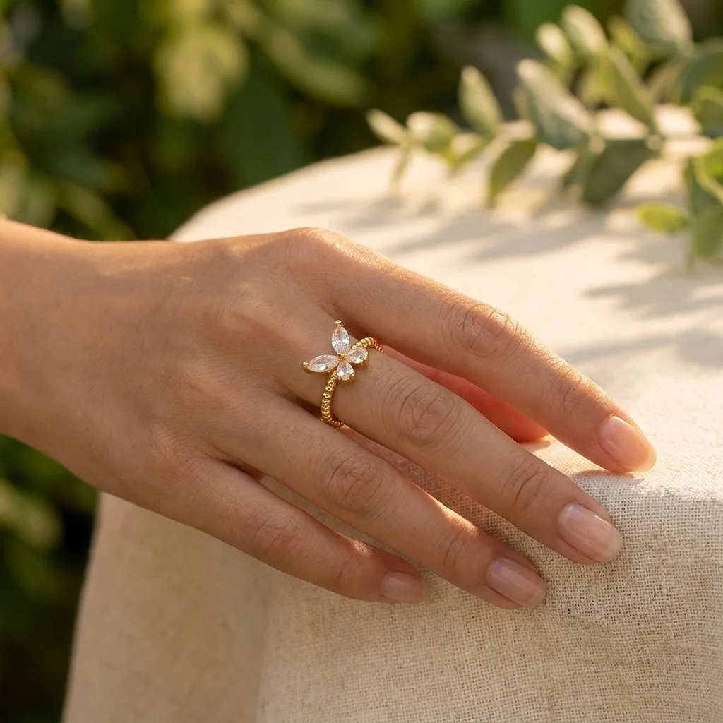 “Bientôt disponible”  Bague Ajustable 