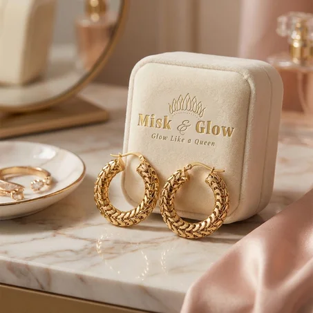 أقراط  متشابكة – فن التفاصيل الراقية