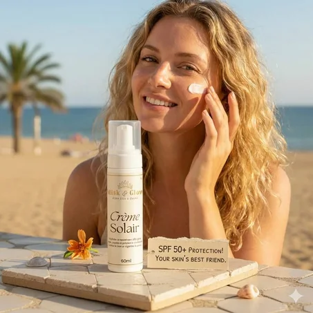 Creme Solaire الواقي الشمسي