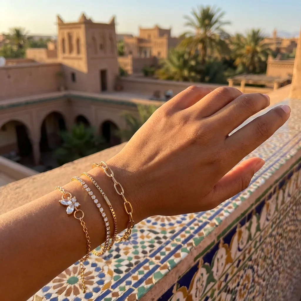 “Bientôt disponible” Set de 5 Bracelets 