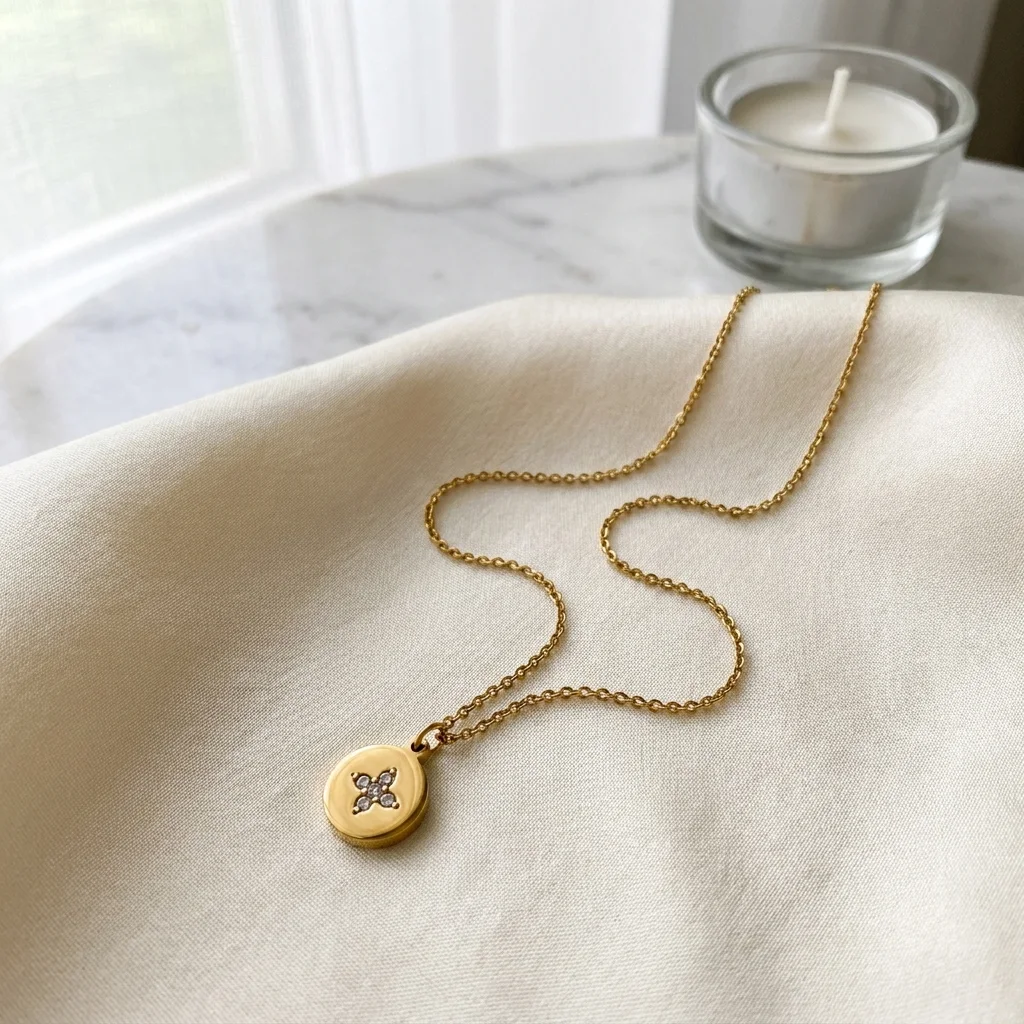 “Bientôt disponible” Collier Médaille 