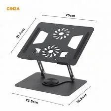 STAND LAPTOP BLACK RGB YL-906